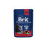 BRIT Premium Cat Adult s hovädzím 24 x 100 g