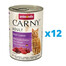 ANIMONDA Carny Adult hovädzie a jahňacie 12 x 400 g