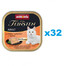 ANIMONDA Vom Feinsten Pate Kuracie, Losos so špenátom 32 x 100g