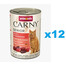 ANIMONDA Carny Senior hovězí a krůtí srdce 12 x 400g