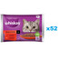 WHISKAS Adult kapsičky Classic Meals s hovädzím a kuracím mäsom 52x85g