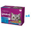 WHISKAS Adult Rybie pochúťky v želé 48x85g s lososom, tuniakom, treskou, bielou rybou