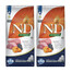 N&D GF Pumpkin Lamb & Blueberry Puppy Medium & Maxi 2 x 12 kg