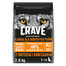 CRAVE Bezzrnné granule s morčacím mäsom a kuracím mäsom pre psov 3 x 2,8 kg