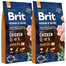 BRIT Premium By Nature Senior Small Medium S + M 16 kg (2 x 8 kg)