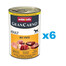 ANIMONDA GranCarno Adult s hovädzím a morčacím mäsom 6x400g