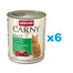 ANIMONDA Carny Adult hovädzie, morčacie a králik 6 x 800 g