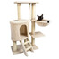 KATIDO Škrabadlo pre mačky 96 cm béžové