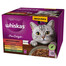 WHISKAS Adult Pure Delight Juicy Bites v želé 24x85 g kúsky s hovädzím, kuracím, jahňacím, hydinovým mäsom pre dospelé mačky