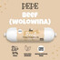 PAKA ZWIERZAKA PEPE Meat Snack Kiełbaska z wołowiny dla psa 200g