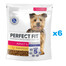 PERFECT FIT Adult 1+ Kompletné krmivo pre dospelých psov malých plemien, bohaté na kuracie mäso 6x825g
