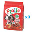 FROLIC Naturally Irresistible 3x2,6 kg polovlhké krmivo pre psov s čerstvým hovädzím mäsom