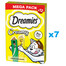 DREAMIES Krémový MEGA PACK doplnkové krmivo so syrom a šantou 84x10 g