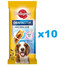 PEDIGREE DentaStix (stredné plemená) zubná maškrta pre psov 70 ks - 10x180g