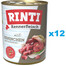 RINTI Kennerfleisch Rabbit králik 12x800 g