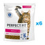 PERFECT FIT Adult 1+ 6x750 g kompletné suché krmivo pre dospelé mačky bohaté na čerstvého lososa