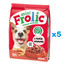 FROLIC Mini Naturally Irresistible 5x800 g polovlhké krmivo pre psov malých plemien s čerstvým hovädzím mäsom