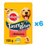 PEDIGREE Tasty Bites Chewy Slices maškrty pre psov s hovädzím mäsom 6x155g