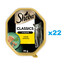 SHEBA Classics Hydina Cocktail vanička 22x85g - kompletné krmivo pre dospelé mačky, v paštéte