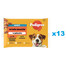PEDIGREE Adult Wybór Smaków saszetki 52x100 g mokra karma pełnoporcjowa dla dorosłych psów, z mieszanką wołowiny i wątróbki, z drobiem, w galaretce