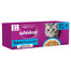 WHISKAS Adult maškrta v želé losos, tuniak, treska, biela ryba 40x85 g