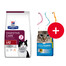 HILL'S Prescription Diet Feline Digestive Care i/d 8 kg krmivo pre mačky s ochoreniami tráviaceho systému + podstielka a hračka ZADARMO