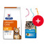 HILL'S Prescripition Diet Feline c/d Multicare pre mačky 8 kg + podstielka a hračka ZADARMO