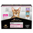 PURINA PRO PLAN Delicate Digestion s morčacím mäsom a morskými rybami v omáčke Viacbalenie 10x85g mokré krmivo pre mačky s citlivým tráviacim systémom