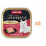 ANIMONDA Vom Feinsten Mild Menue Indyk a paradajky 6x100g paštéta pre mačky