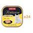 ANIMONDA Vom Feinsten Mild Menue Morčacie a syrové paštéty 24x100g pre mačky