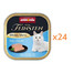 ANIMONDA Vom Feinsten Mild Menue paštéta s morčacím mäsom a pstruhom 24x100g pre mačky