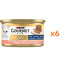 GOURMET Gold Mus s lososom 6x85g mokrá strava pre mačky