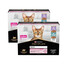 PURINA PRO PLAN Delicate Digestion s morčacím mäsom a oceánskymi rybami v omáčke Multipack 20x85g mokrá strava pre mačky s citlivým tráviacim systémom