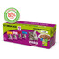 WHISKAS Adult 4 x 40x85g krmivo pre mačky v želé s príchuťou ryby a tradičných chutí (s kuracím mäsom, lososom, hovädzím mäsom a tuniakom) 3+1 ZADARMO