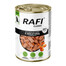 RAFI Classic Jelenie mäso s mrkvou v omáčke 1240 g mokré krmivo pre psov všetkých plemien