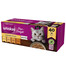 Whiskas Poultry Jellied Fries  4 x 40x85g Hydinové príchute - krmivo pre mačky v želé (s kuracím, kačacím, hydinovým, morčacím mäsom) 3+1 ZADARMO