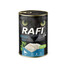 RAFI Cat Adult Mix príchutí 6 x 400 s treskou a kuracím mäsom, mokré krmivo pre mačky