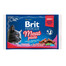 BRIT Sada vrecúšok Cat Adult Meat Plate 8x100g