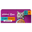 WHISKAS DUO mokré krmivo pre dospelé mačky z pevniny a oceánu v želé, 40 x 85 g mokré krmivo pre mačky