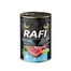 RAFI Cat Adult Mix 2 príchutí jahňacieho a králičieho 12x400 g mokré krmivo pre sterilizované mačky