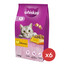 WHISKAS Adult 6 x 1,4 kg kompletné suché krmivo pre dospelé mačky s lahodným kuracím mäsom