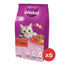 WHISKAS Adult 6 x 1,4 kg kompletné suché krmivo pre dospelé mačky s lahodným hovädzím mäsom