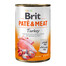 BRIT Pate&Meat Turkey 400 g paštéta s morčacím mäsom