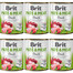 BRIT Pate&Meat Duck 6x800 g paštéta s kačacím mäsom