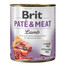 BRIT Pate&Meat Lamb 800 g paštéta s jahňacím mäsom