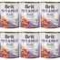 BRIT Pate&Meat Lamb & 6x800 g paštéta s jahňacím mäsom