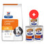 HILL'S Prescription Diet Canine c/d Multicare Chicken 12 kg pre psov s problémami močových ciest + 3 x 370 g krmiva pre psov ZADARMO