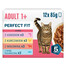 PERFECT FIT Adult 1+ Mix Príchutí 12 x 85g krmivo pre dospelé mačky