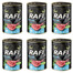 RAFI Cat Adult s jahňacím mäsom 6x400 g krmivo pre sterilizované mačky