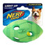 NERF pískacia lopta futbalová LED malá zeleno/oranžová